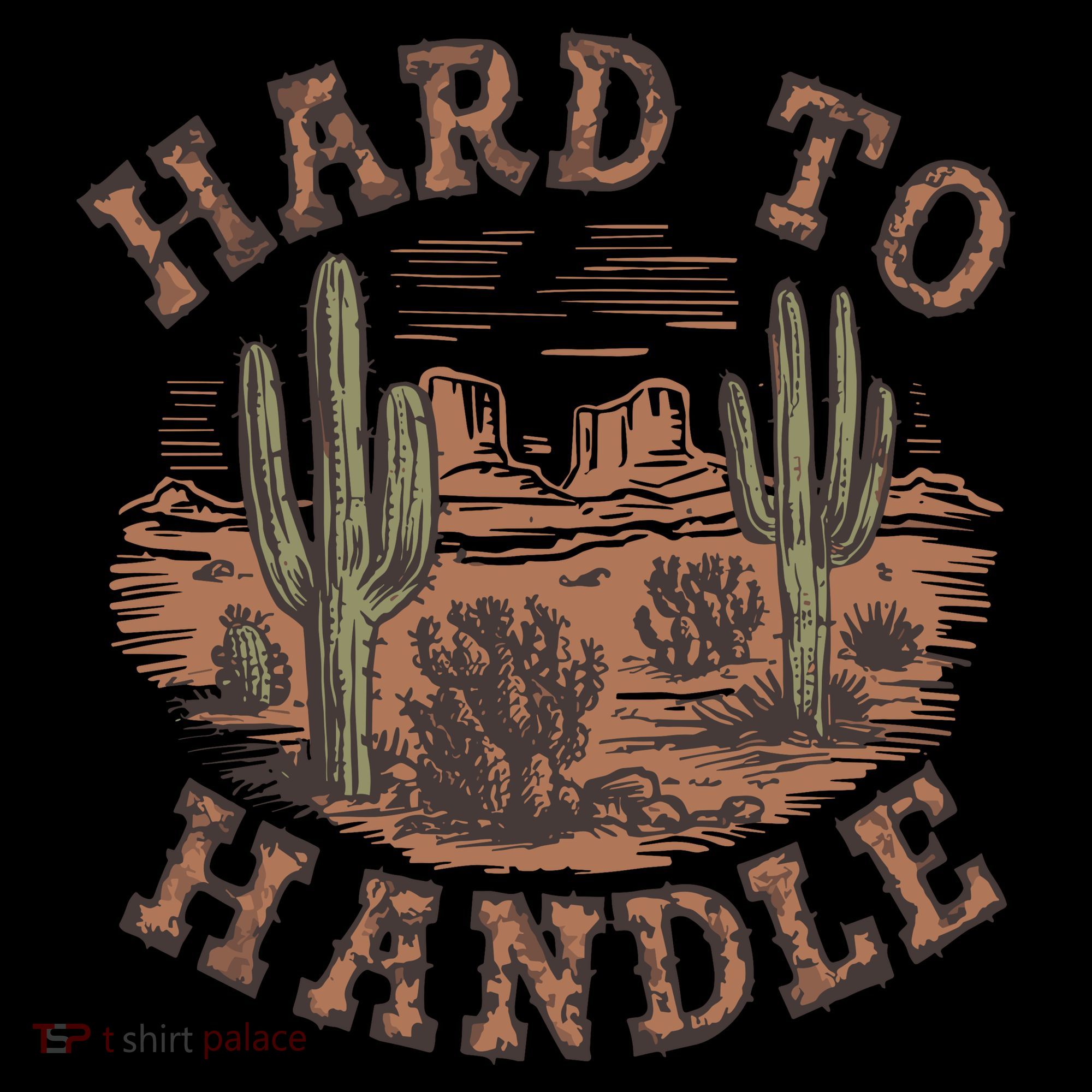 Western Desert Hard To Handle Mousepad