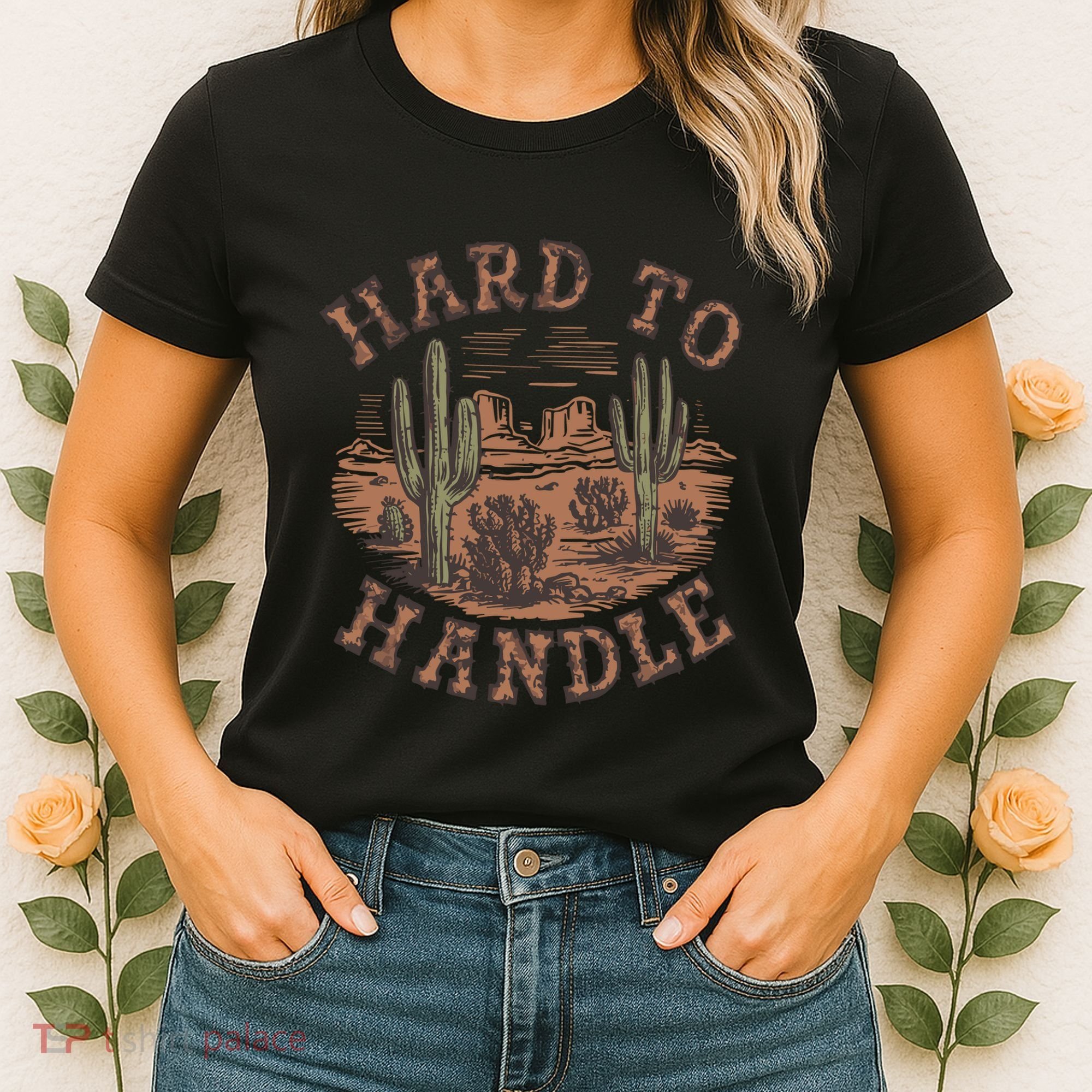 Western Desert Hard To Handle Women's T-Shirt
