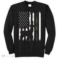 Whitetail Deer Hunting Hunter Gifts Buck Camo American Sweatshirt thumb 0