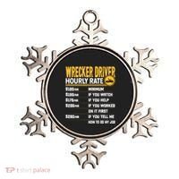 Wrecker Driver Hourly Rate Funny Wrecker Tow Truck Driver Ornament thumb 0
