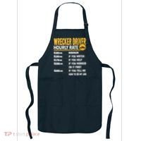 Wrecker Driver Hourly Rate Funny Wrecker Tow Truck Driver Apron thumb 0