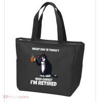 What Day Is Today Im Retired Cat Kitten Lover Tote Bag thumb 3