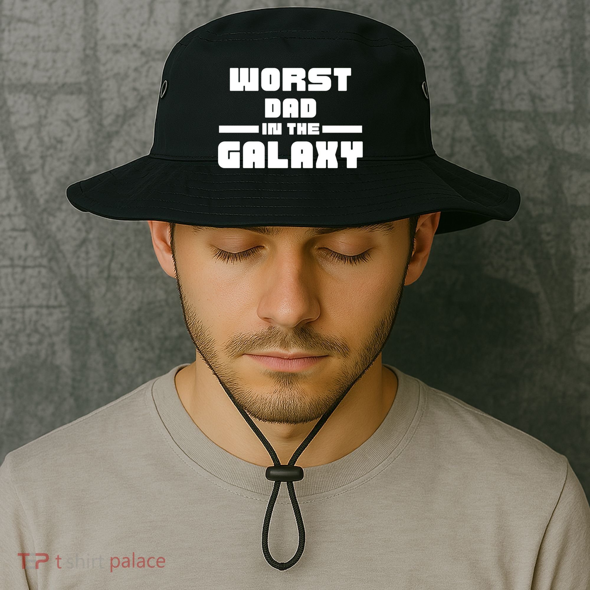 Worst Dad In The Galaxy Gift Bucket Hat