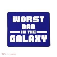 Worst Dad In The Galaxy Gift Mousepad thumb 0