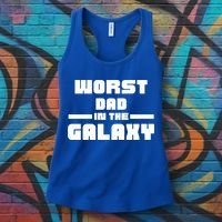 Worst Dad In The Galaxy Gift Women's Tank Top thumb 3