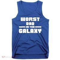 Worst Dad In The Galaxy Gift Tank Top thumb 0
