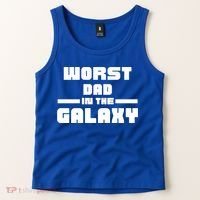 Worst Dad In The Galaxy Gift Tank Top thumb 2
