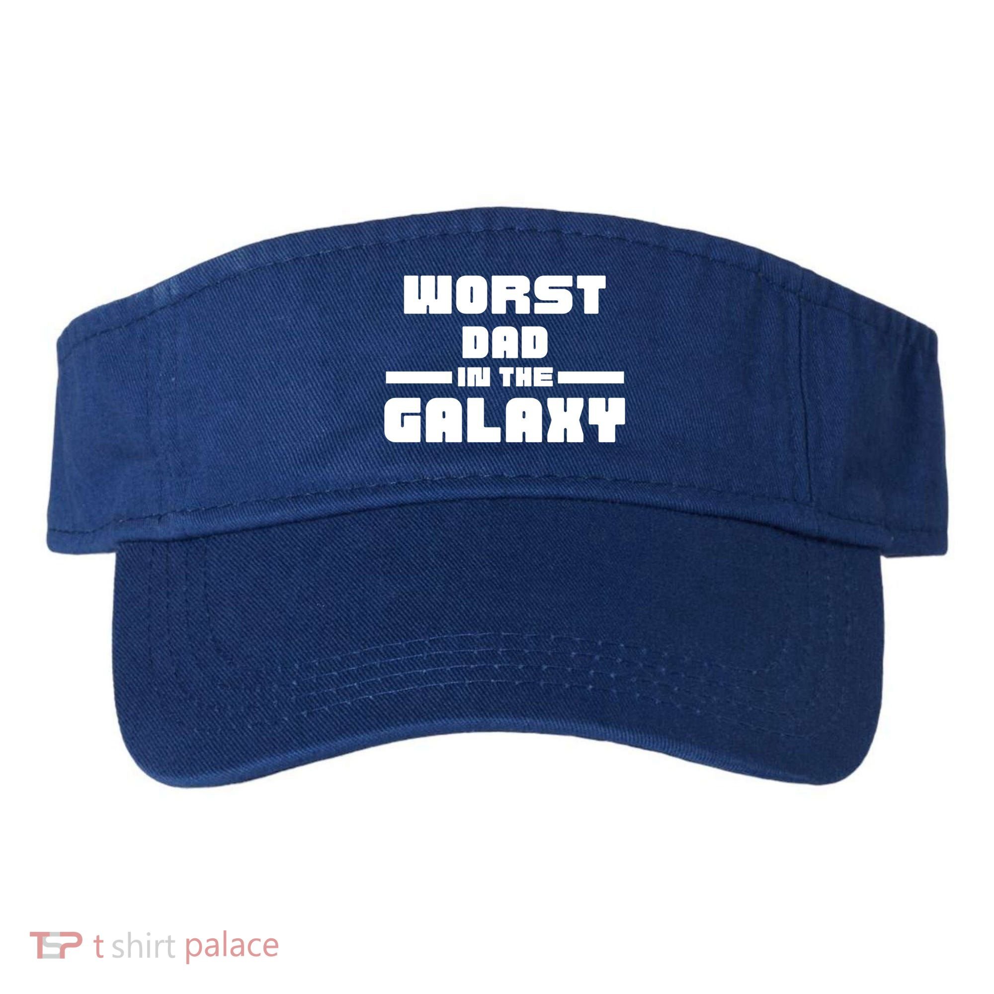 Worst Dad In The Galaxy Gift Visor