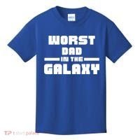 Worst Dad In The Galaxy Gift Kids T-Shirt thumb 0