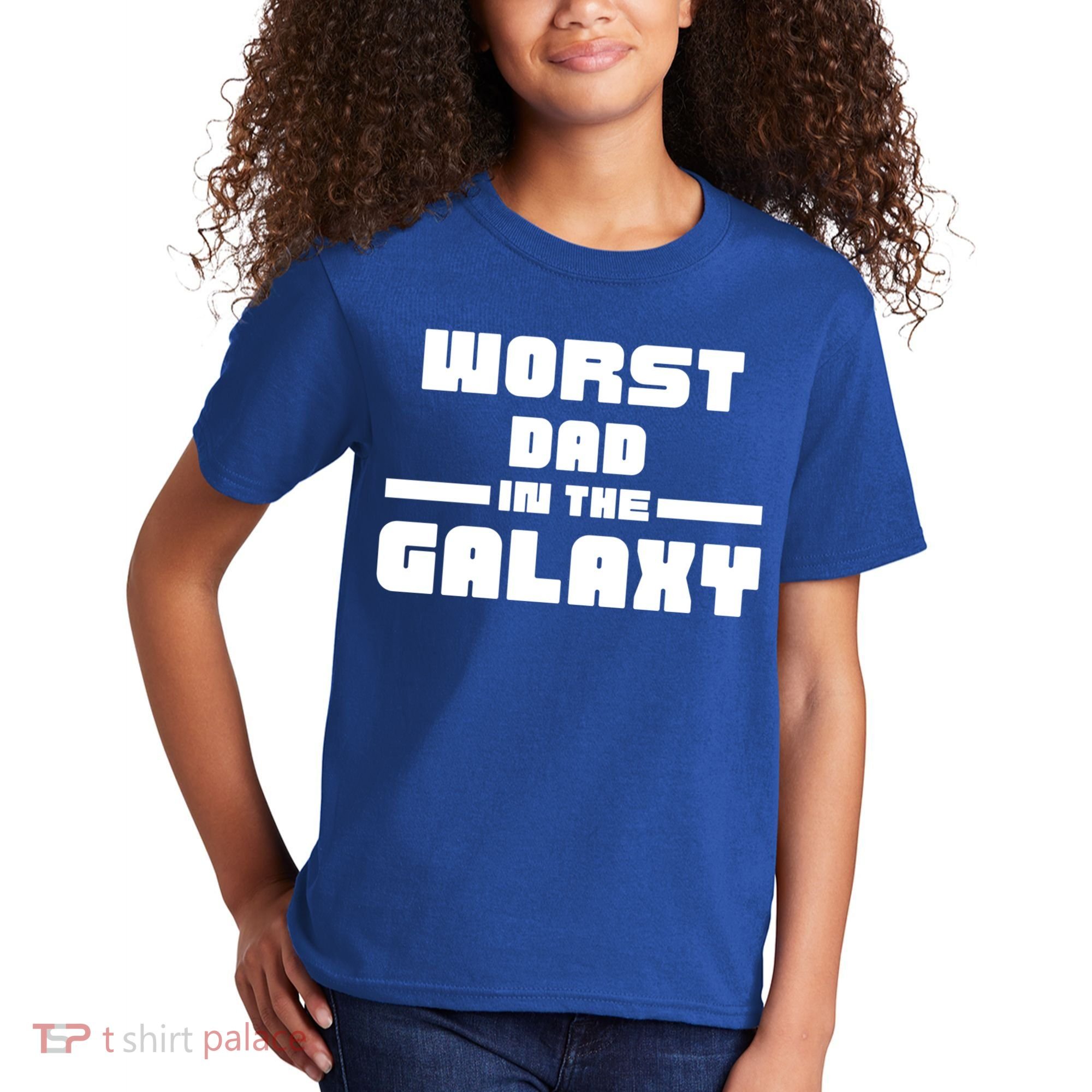Worst Dad In The Galaxy Gift Kids T-Shirt