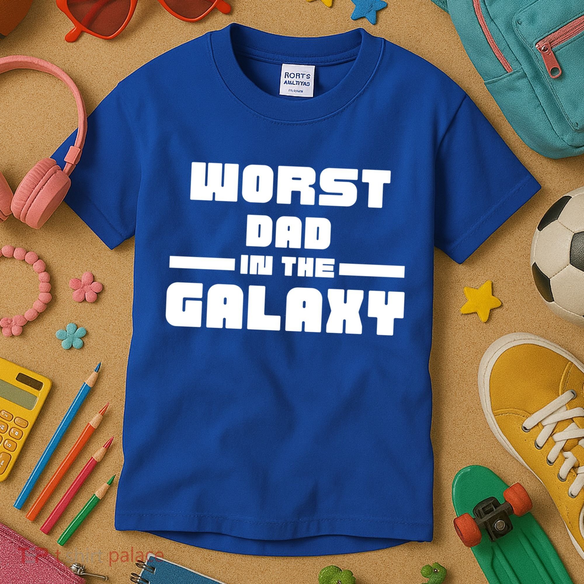 Worst Dad In The Galaxy Gift Kids T-Shirt