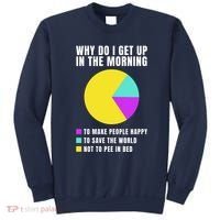 Why Do I Get Up In The Morning Funny I Have To Pee Sweatshirt thumb 0