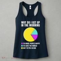 Why Do I Get Up In The Morning Funny I Have To Pee Women's Tank Top thumb 3