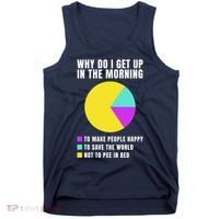 Why Do I Get Up In The Morning Funny I Have To Pee Tank Top thumb 0