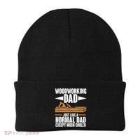 Woodworking Dad Just Like A Normal Dad Except Much Cooler Beanie thumb 0