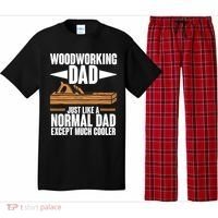 Woodworking Dad Just Like A Normal Dad Except Much Cooler Pajama Set thumb 0