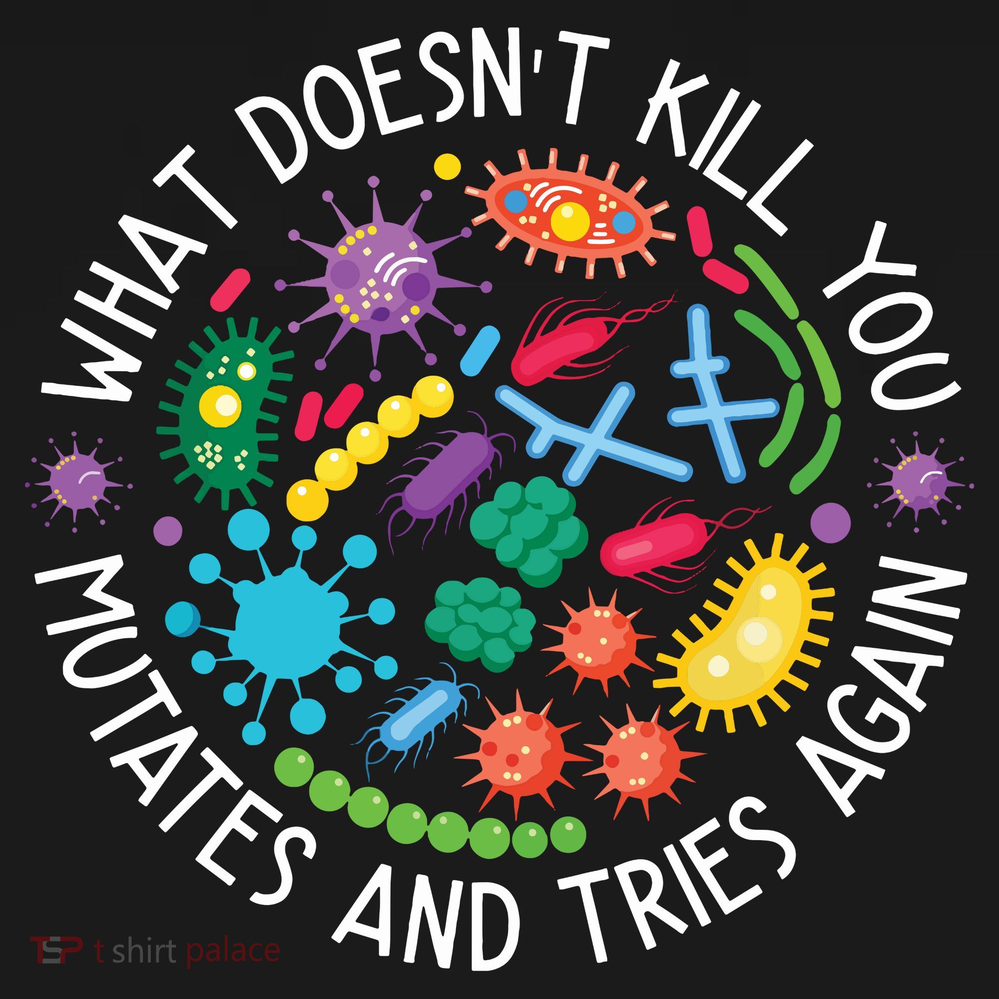 What Doesnt Kill You Mutates And Tries Again Funny Biology Women's Hoodie