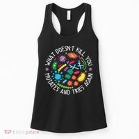 What Doesnt Kill You Mutates And Tries Again Funny Biology Women's Tank Top thumb 0