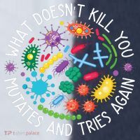 What Doesnt Kill You Mutates And Tries Again Funny Biology Sport-Tek Competitor United Soccer Jersey thumb 4