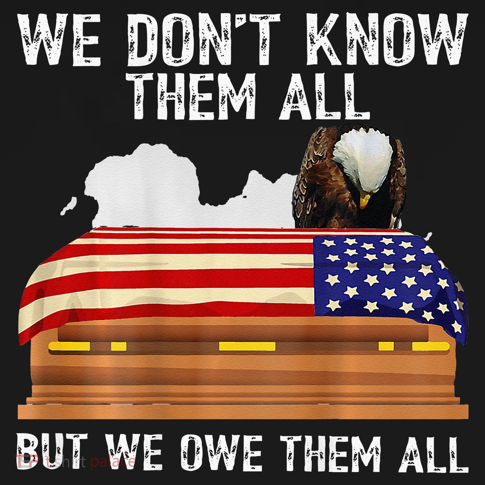 We Dont Know Them All But We Owe Them All 4th Of July Back Coaster