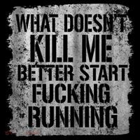 What Doesn't Kill Me Better Start Fucking Running Visor thumb 3