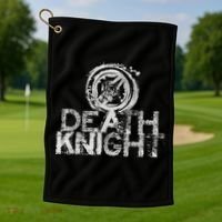 Wow Death Knight Gamer Golf Towel thumb 1