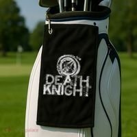 Wow Death Knight Gamer Golf Towel thumb 2