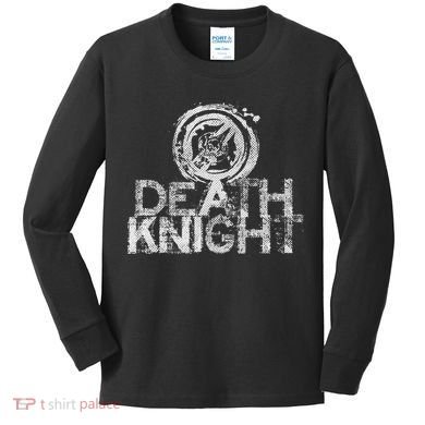 Wow Death Knight Gamer Kids Long Sleeve Shirt