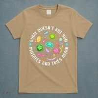 What DoesnT Kill You Mutates And Tries Again Funny Biology T-Shirt thumb 5