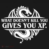 What Doesnt Kill You Give You Xp Tabletop Rpg Gaming Bucket Hat thumb 4