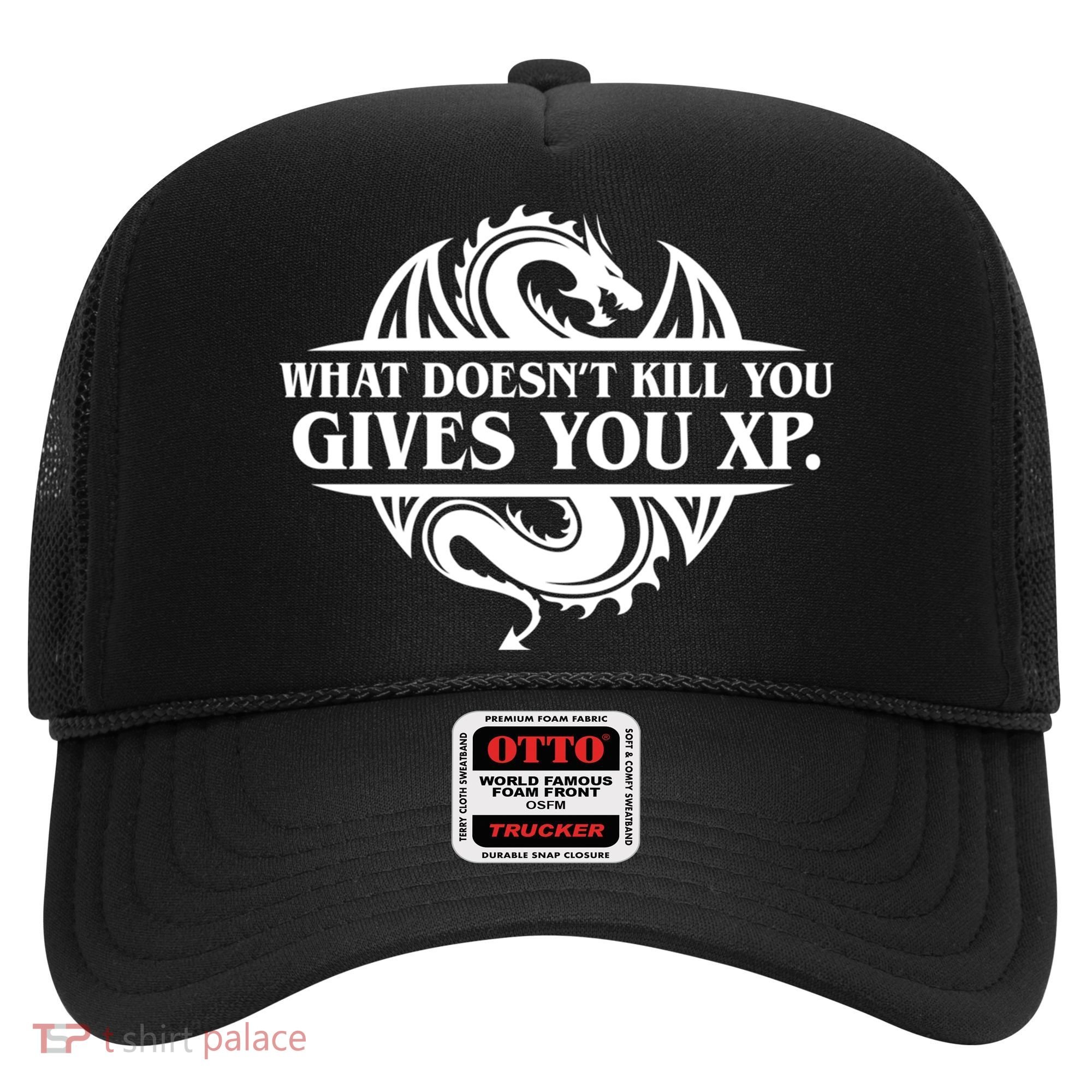 What Doesnt Kill You Give You Xp Tabletop Rpg Gaming Hat