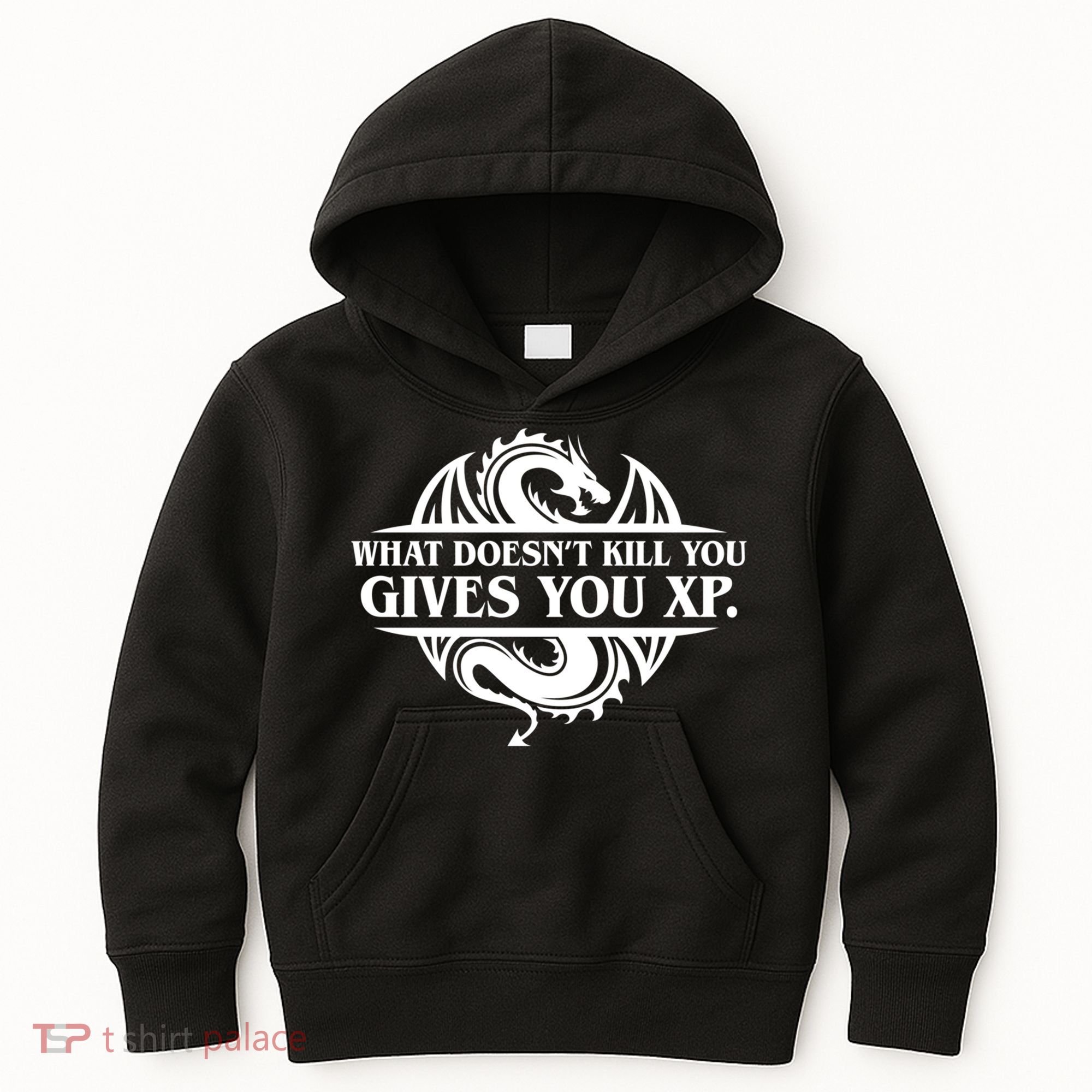 What Doesnt Kill You Give You Xp Tabletop Rpg Gaming Kids Hoodie