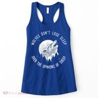 Wolves Don't Lose Sleep Over The Opinions Of Sheep Gift Women's Tank Top thumb 0