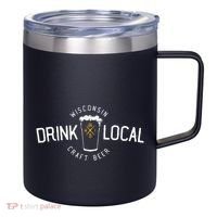 Wisconsin Drink Local Craft Beer Home State Gift 12oz Stainless Steel Coffee Mug thumb 0