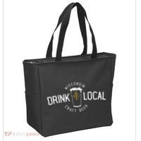 Wisconsin Drink Local Craft Beer Home State Gift Tote Bag thumb 2
