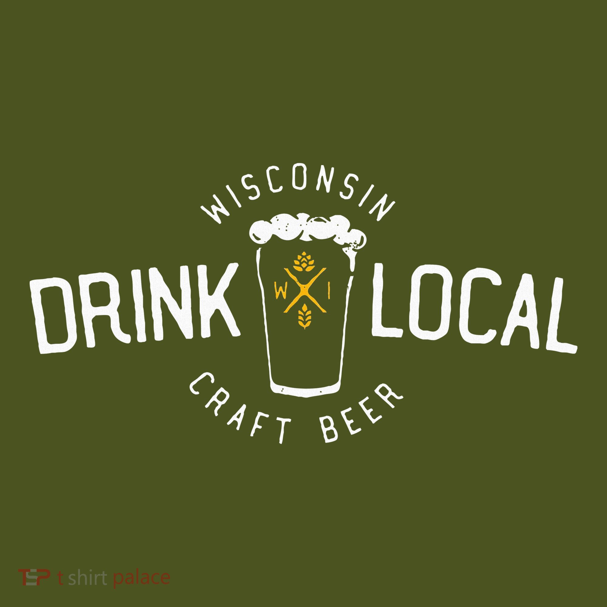 Wisconsin Drink Local Craft Beer Home State Gift The Baniff Cuffed Pom Beanie
