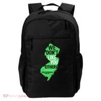 We DonT Like You Either New Jersey New York Rivalry Backpack thumb 0