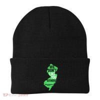 We DonT Like You Either New Jersey New York Rivalry Beanie thumb 0