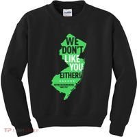 We DonT Like You Either New Jersey New York Rivalry Kids Sweatshirt thumb 0