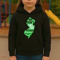 We DonT Like You Either New Jersey New York Rivalry Kids Hoodie thumb 3