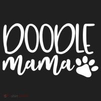 Wo Doodle Mama Gift Dog Paw Goldendoodle Mom Gift Women's Sweatshirt thumb 2