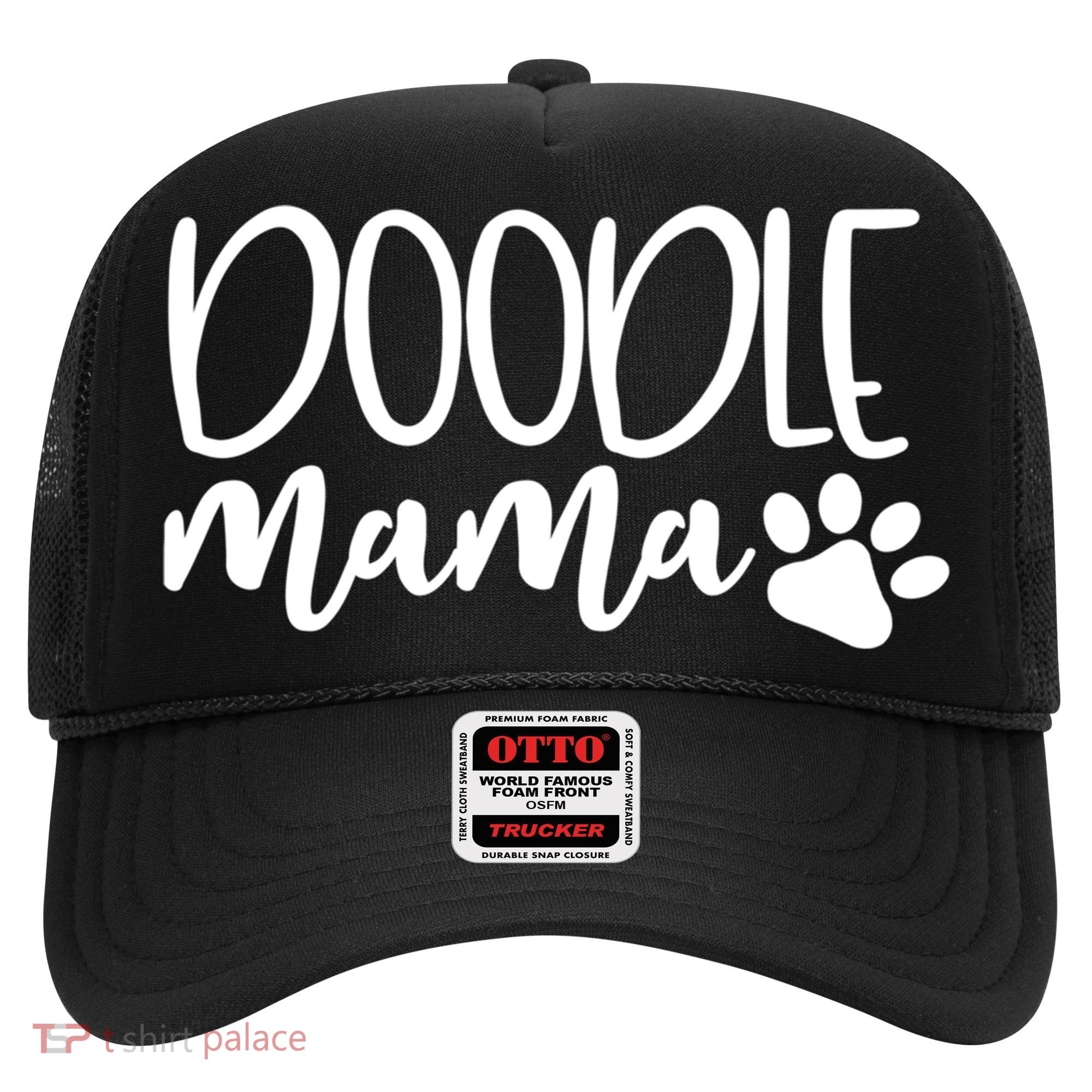 Wo Doodle Mama Gift Dog Paw Goldendoodle Mom Gift Hat