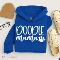Wo Doodle Mama Gift Dog Paw Goldendoodle Mom Gift Hoodie thumb 4