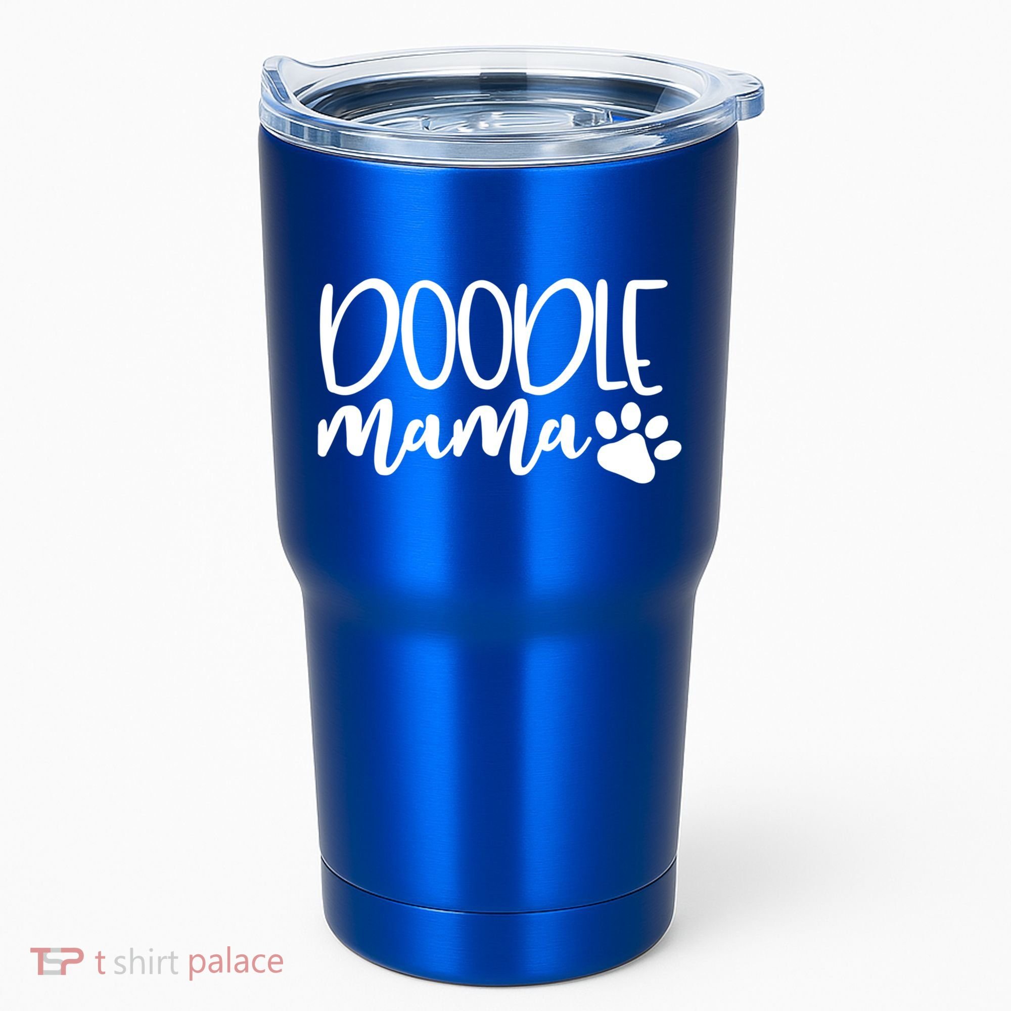Wo Doodle Mama Gift Dog Paw Goldendoodle Mom Gift Tumbler