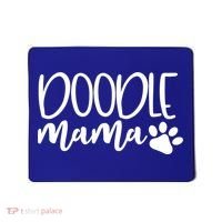 Wo Doodle Mama Gift Dog Paw Goldendoodle Mom Gift Mousepad thumb 0