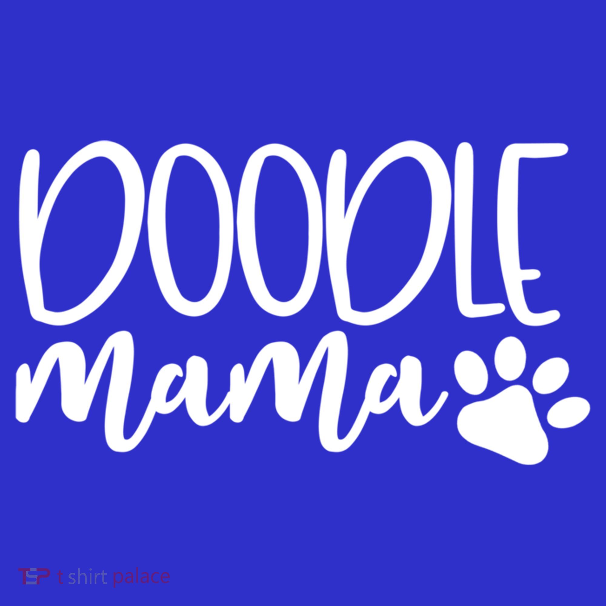 Wo Doodle Mama Gift Dog Paw Goldendoodle Mom Gift Women's Tank Top