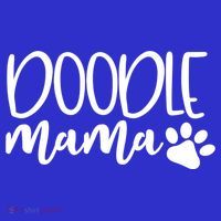 Wo Doodle Mama Gift Dog Paw Goldendoodle Mom Gift Baby Bodysuit thumb 2