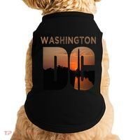 Washington Dc Monument Skyline Art Vacation Souvenir Doggie Tank thumb 0