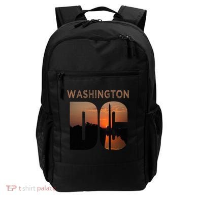 Washington Dc Monument Skyline Art Vacation Souvenir Backpack