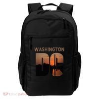 Washington Dc Monument Skyline Art Vacation Souvenir Backpack thumb 0